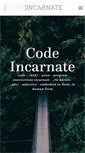 Mobile Screenshot of codeincarnate.com